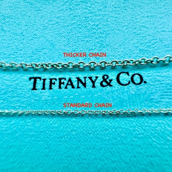 Tiffany & Co. THICK 20 inch chain in silver - Picture 4 of 4